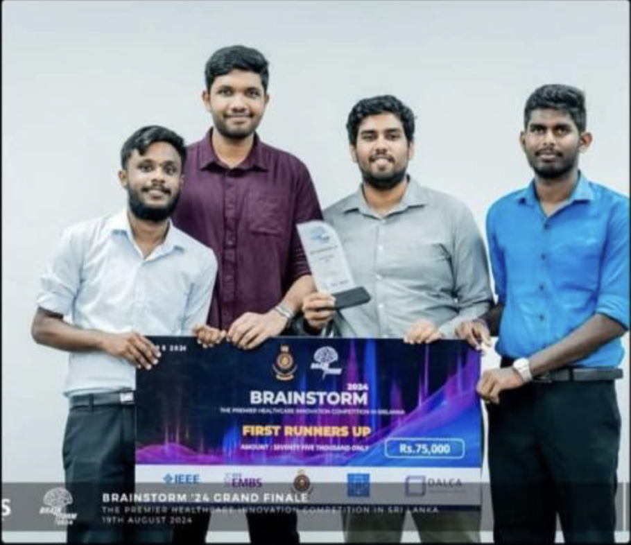 1st Runners-Up | Brainstorm 2024 - Healthcare innovation competition